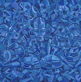 Édition, The Blues Band II giclée art print, Angu Walters