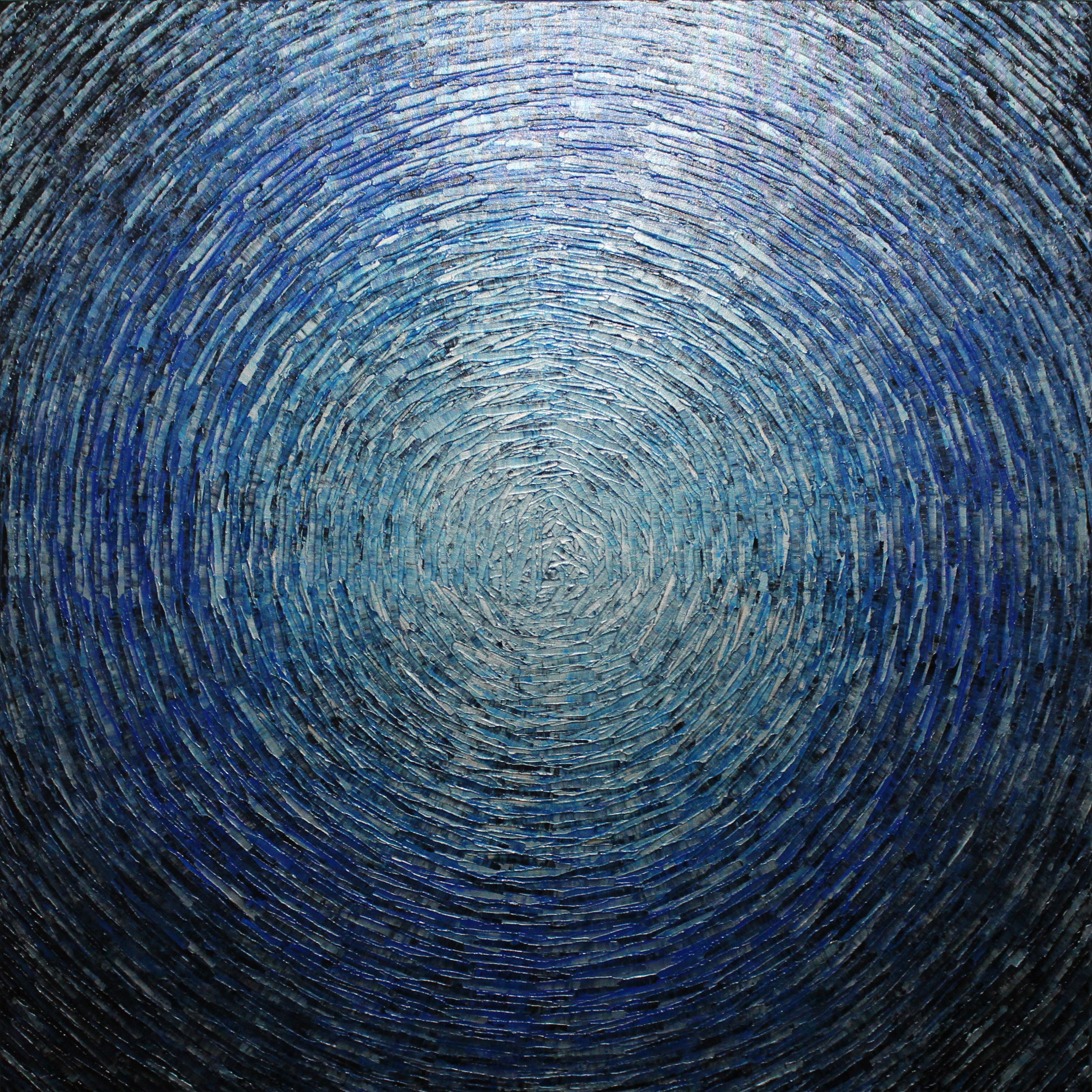Jonathan Pradillon, Vaste Eclat Argent Bleu Jonathan Pradillon, Vaste Eclat Argent Bleu