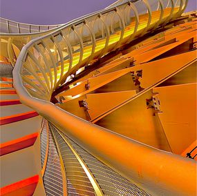 Photography, Tour de Manège #2 - Archi-Lines Series, Anna Levesh