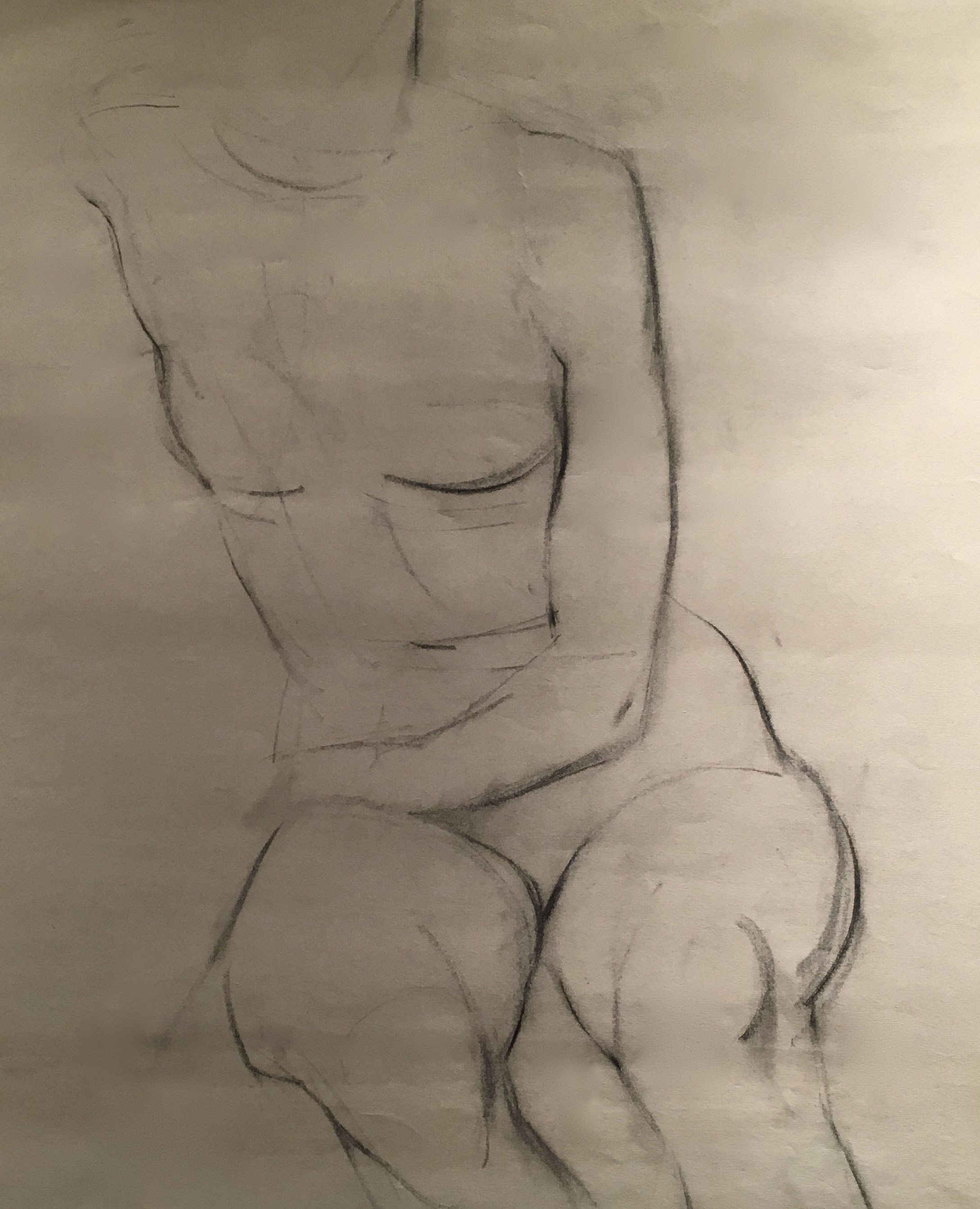Kam Zin Choon, 1952 Paris Muse assise Paris Muse sitting Kam Zin Choon, 1952 Paris Muse assise Paris Muse sitting