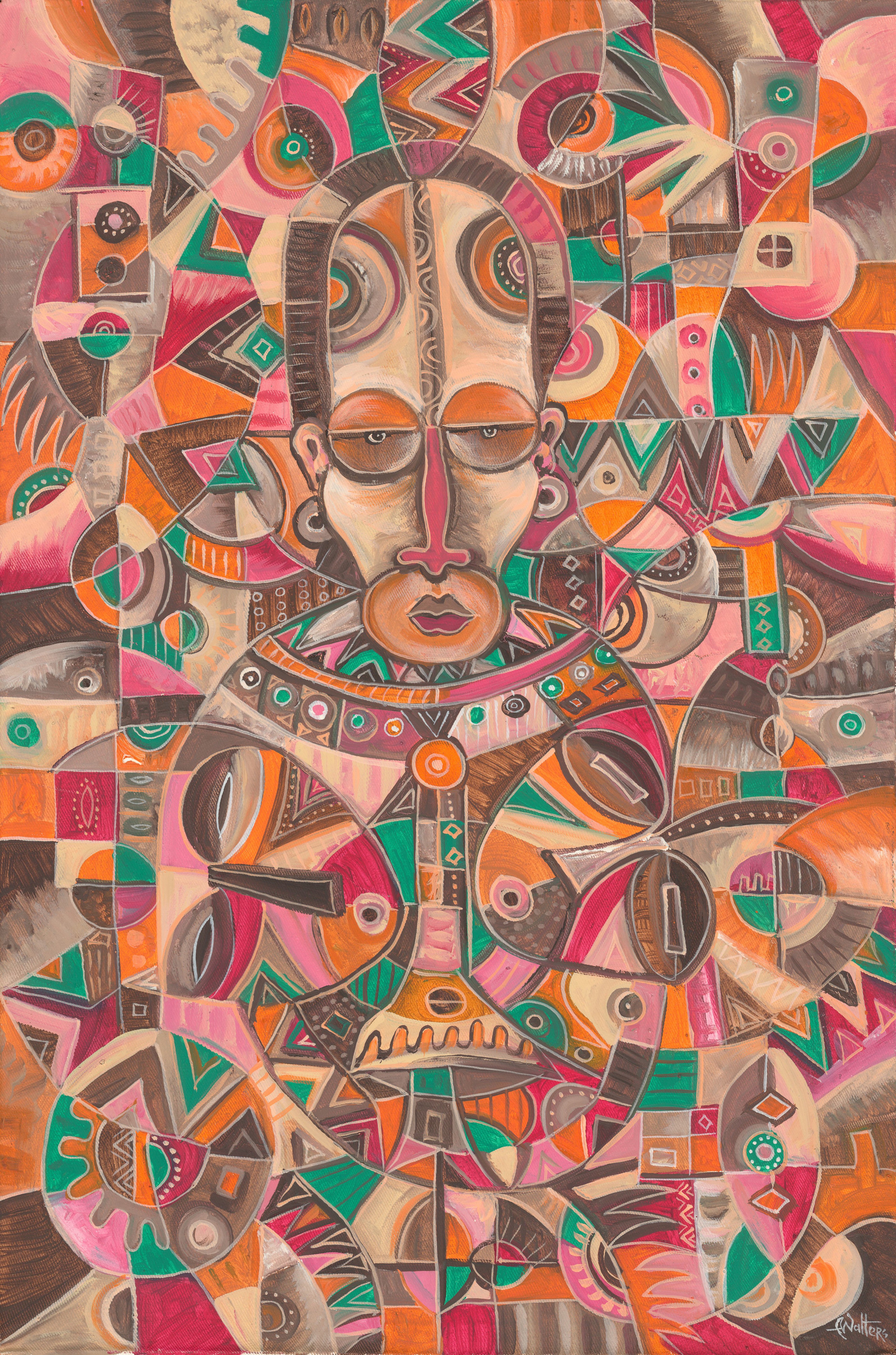 Angu Walters, Twin giclée art print Angu Walters, Twin giclée art print