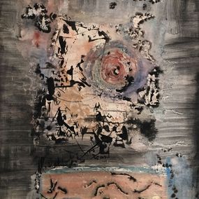 Painting, 1957 Abastraction 1, Kam Zin Choon