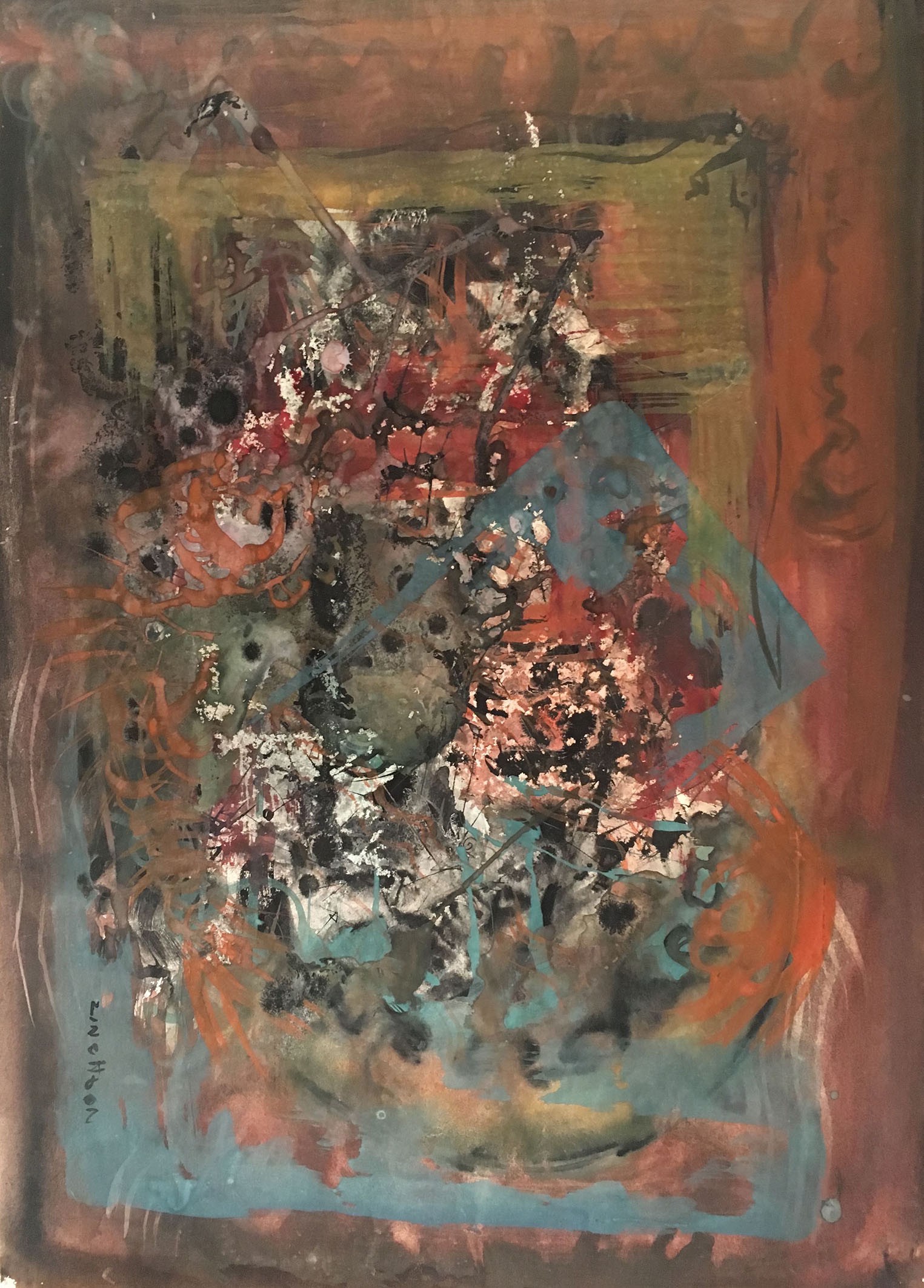 Kam Zin Choon, 1957 Abstraction 2 Kam Zin Choon, 1957 Abstraction 2