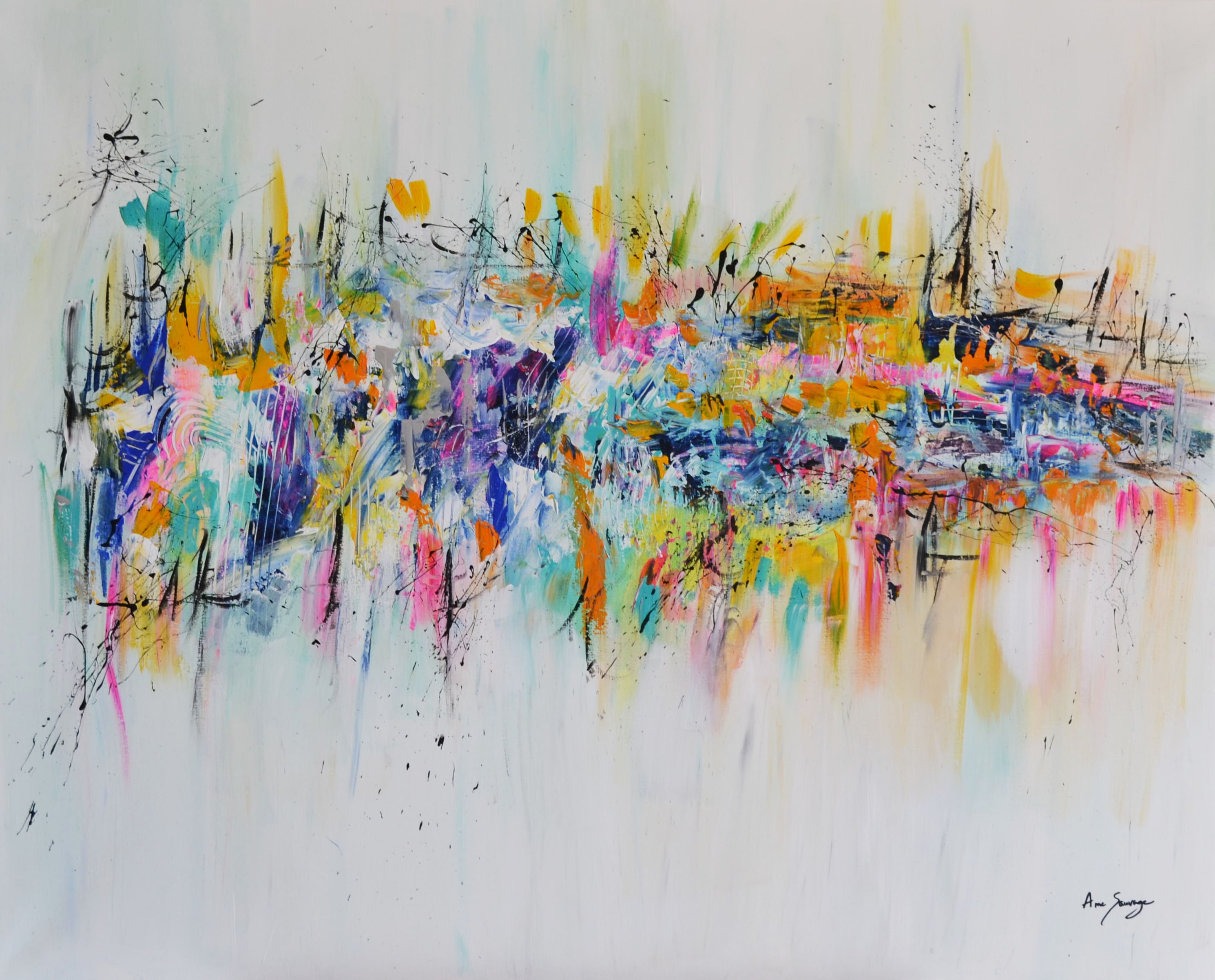 ▷ La mer pastel by Âme Sauvage, 2021 | Painting | Artsper (1032510)