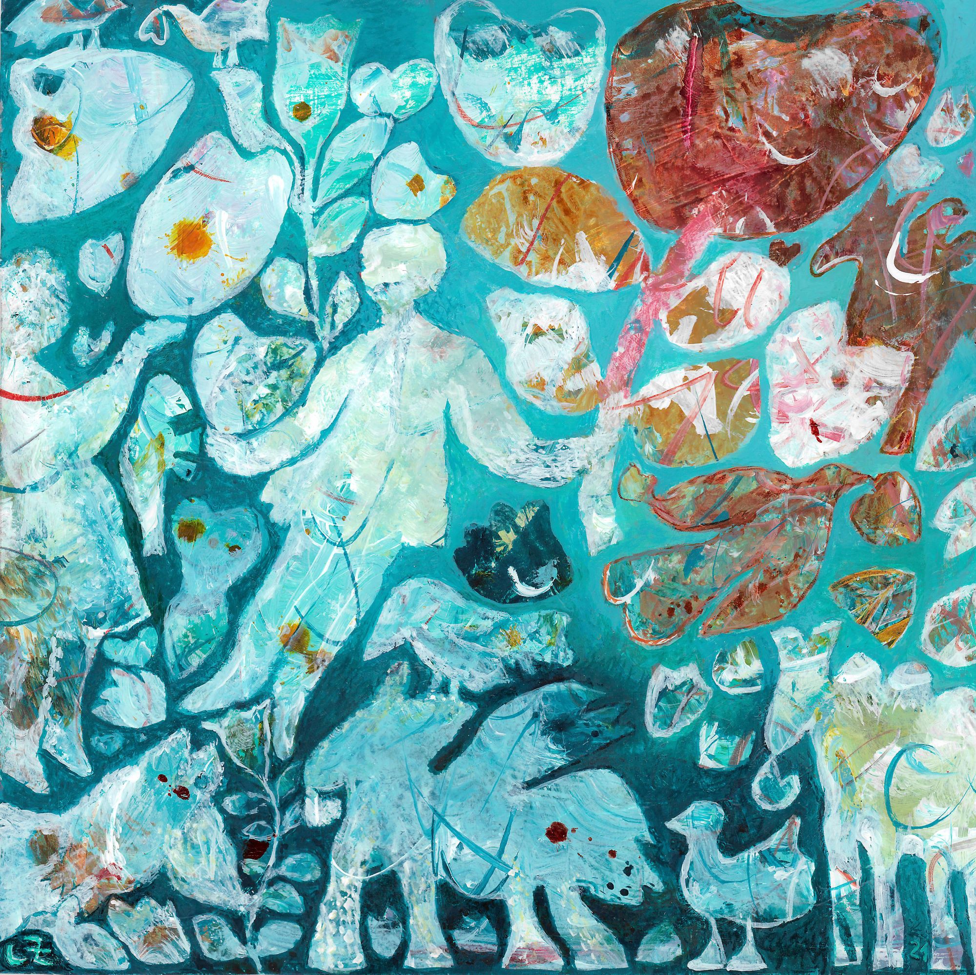 Christine Zanella, Being is love / 342 Christine Zanella, Being is love / 342