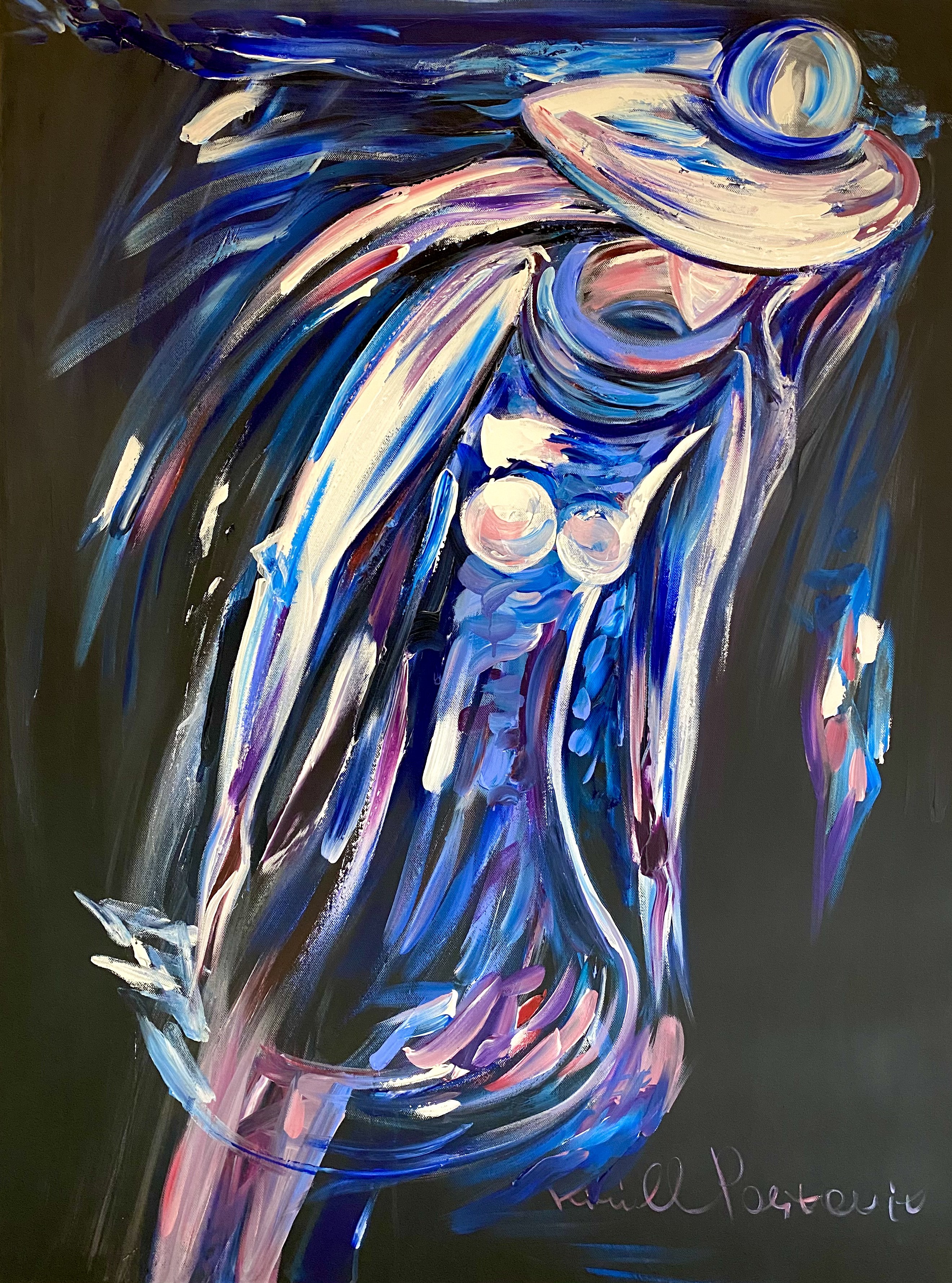Kirill Postovit, A Lady In Blue Kirill Postovit, A Lady In Blue