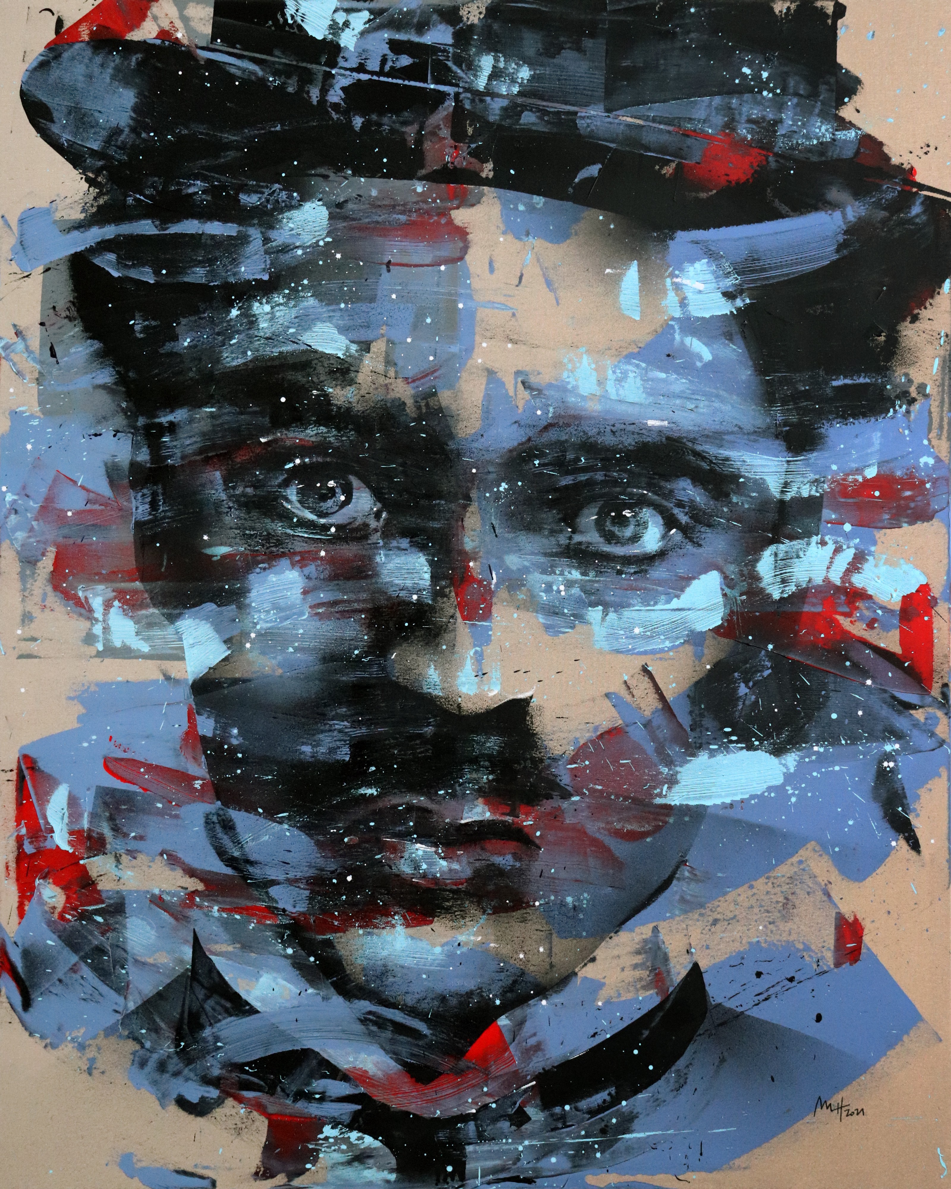 Mario Henrique, Icon No. 1 Series II (Charlie Chaplin) Mario Henrique, Icon No. 1 Series II (Charlie Chaplin)