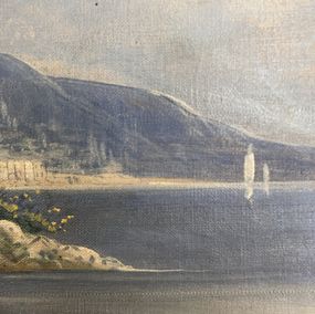 Pietro Toretti, Route côtière sud avec cèdres et pins Pietro Toretti, Route côtière sud avec cèdres et pins