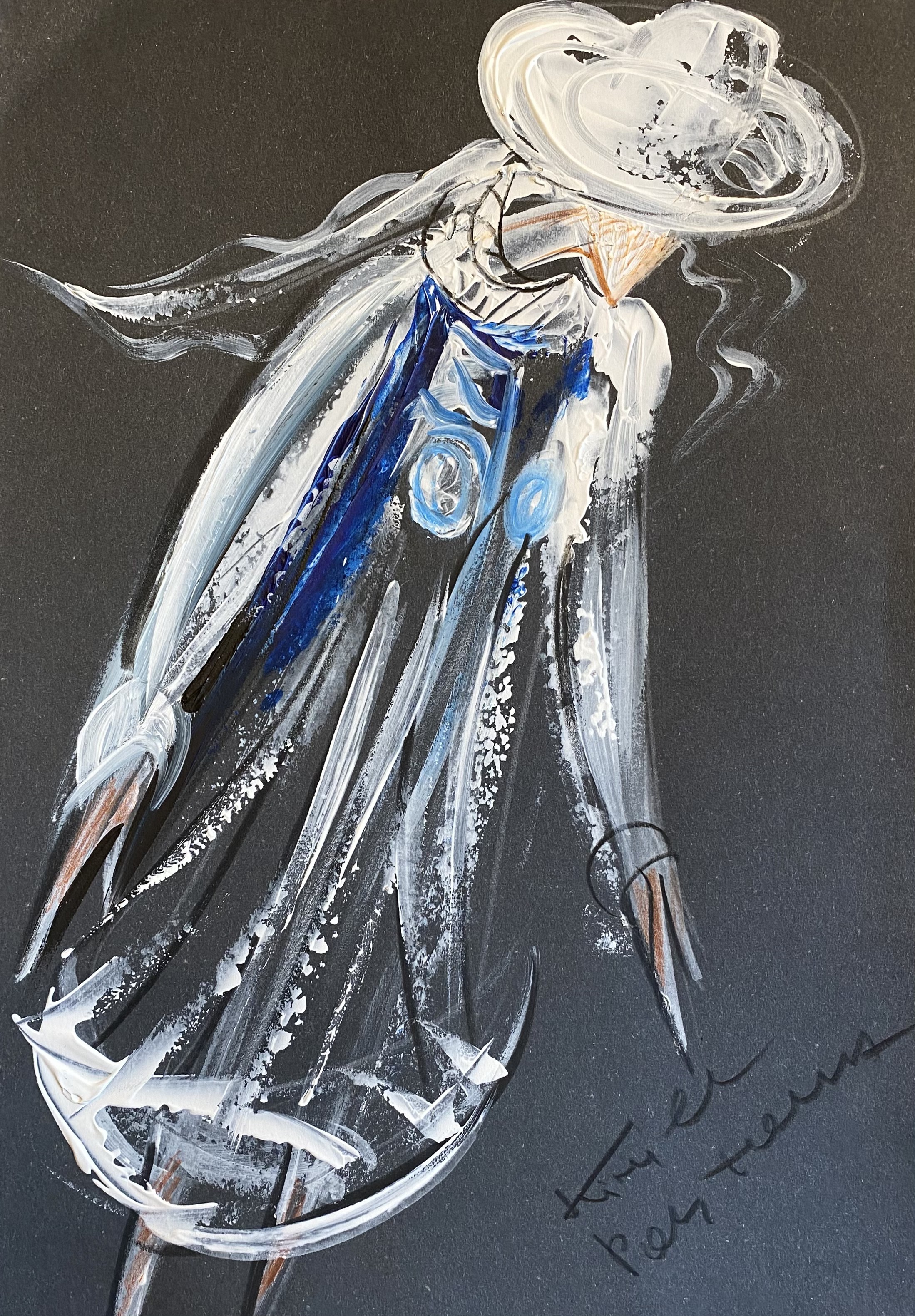 Kirill Postovit, A Lady In Blue II Kirill Postovit, A Lady In Blue II