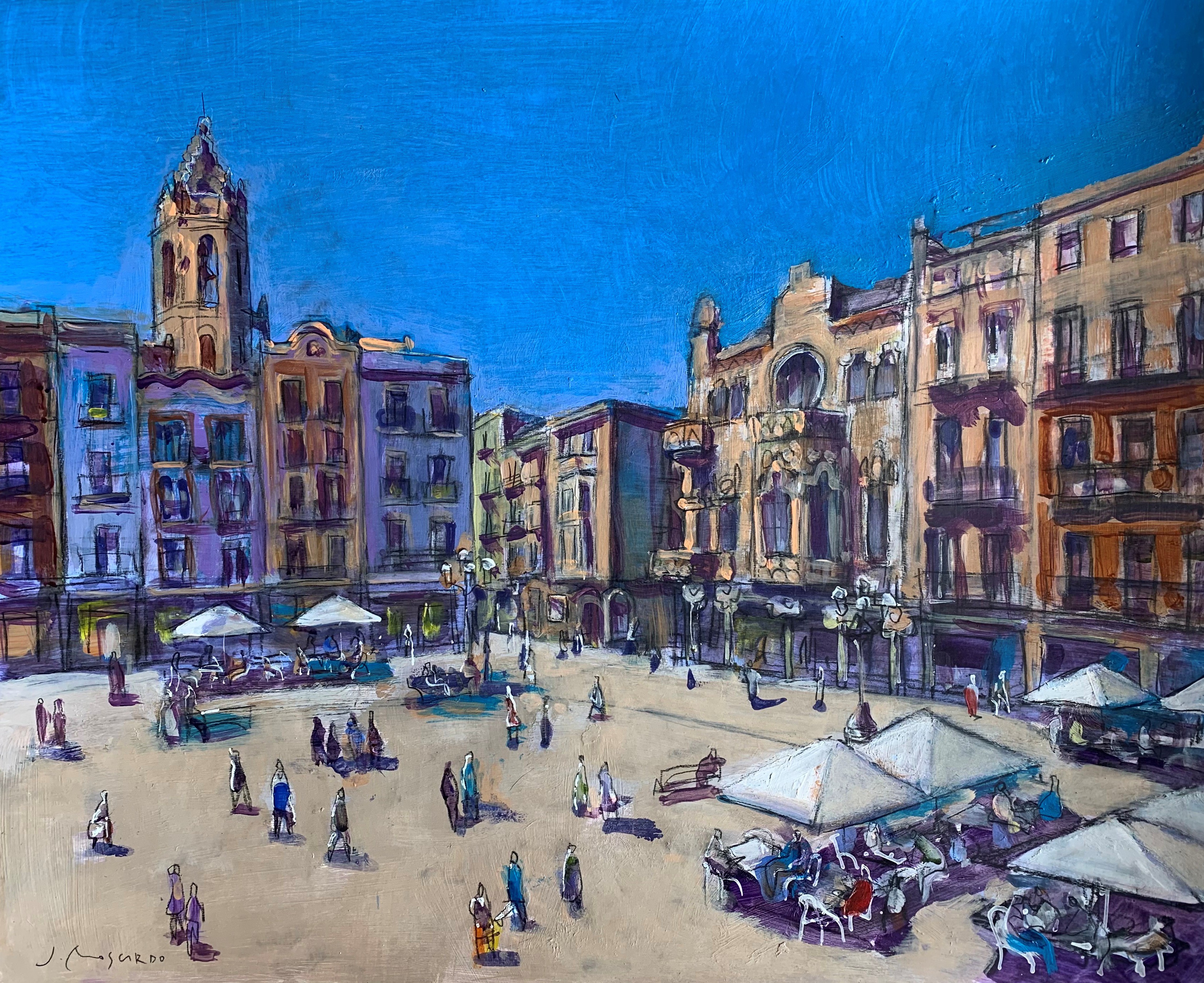 Josep Moscardó, Plaça Mercadal Josep Moscardó, Plaça Mercadal