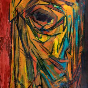 Painting, Rostros sin rostro 10-6, José Manuel Chamorro Chamorro