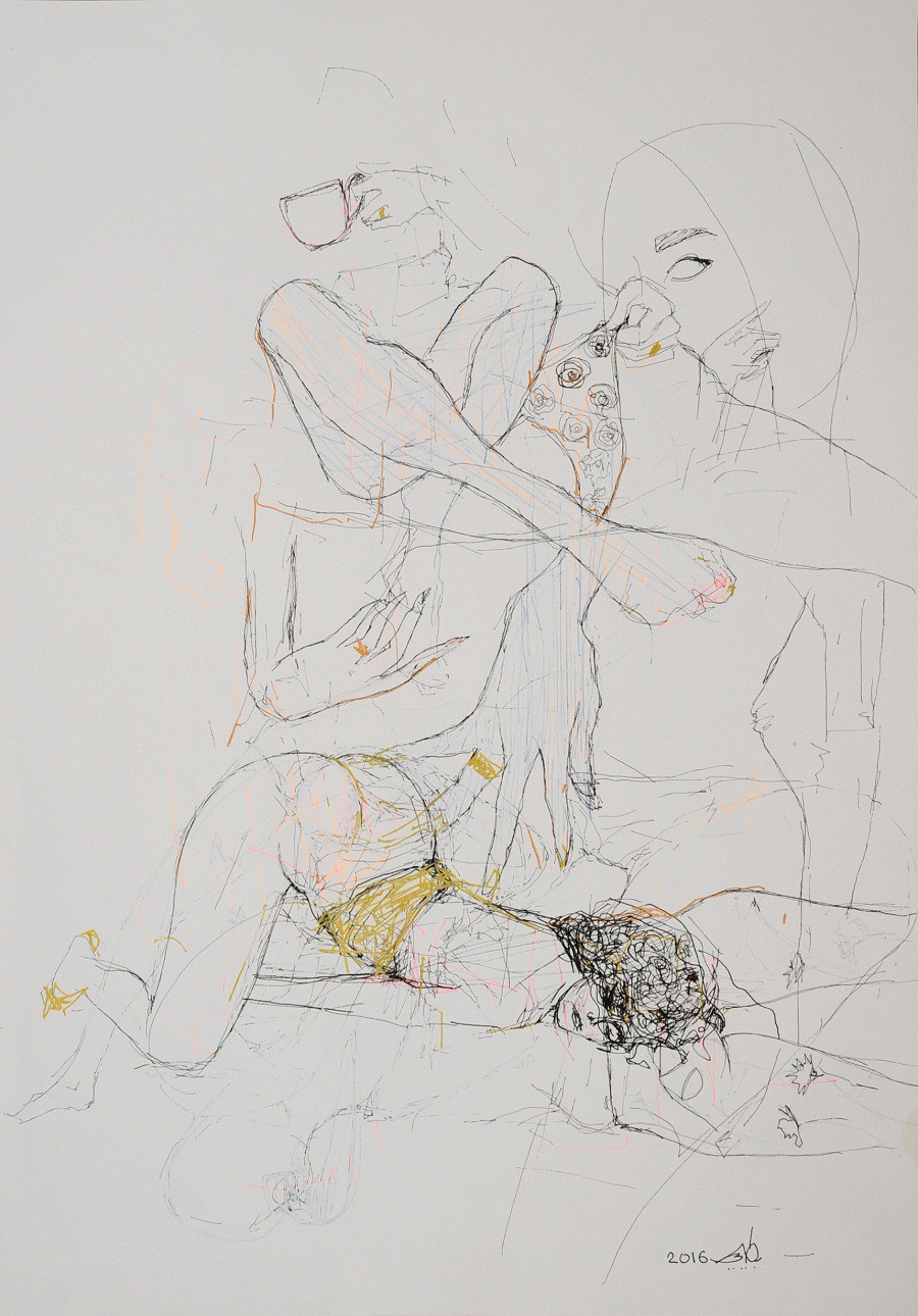 Tarek Butayhi, Untitled 225 Tarek Butayhi, Untitled 225