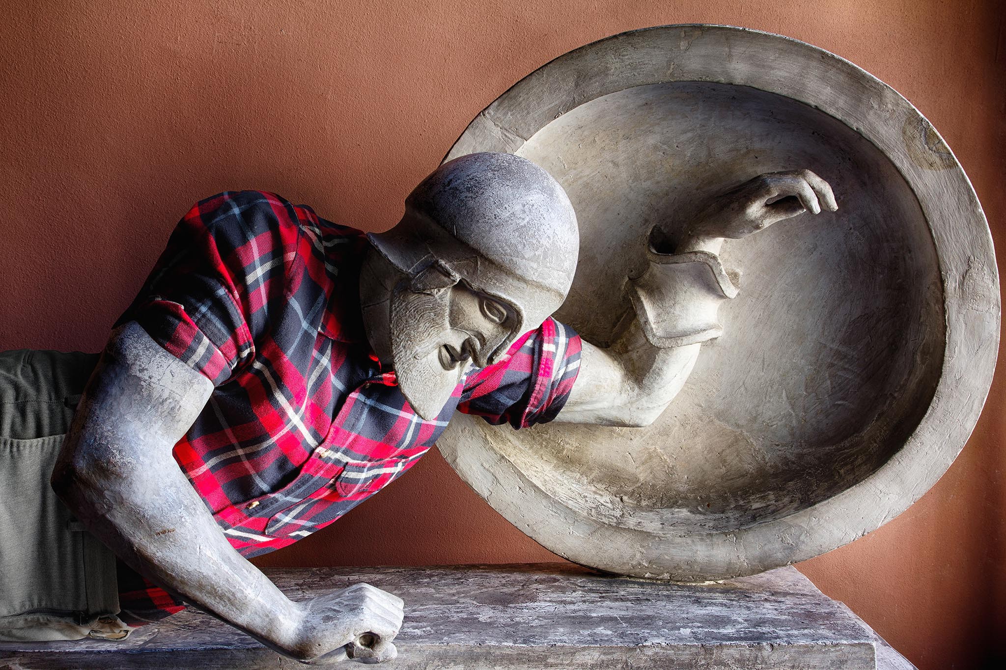 Léo Caillard, Hipster in Stone VII, Hoplite Léo Caillard, Hipster in Stone VII, Hoplite