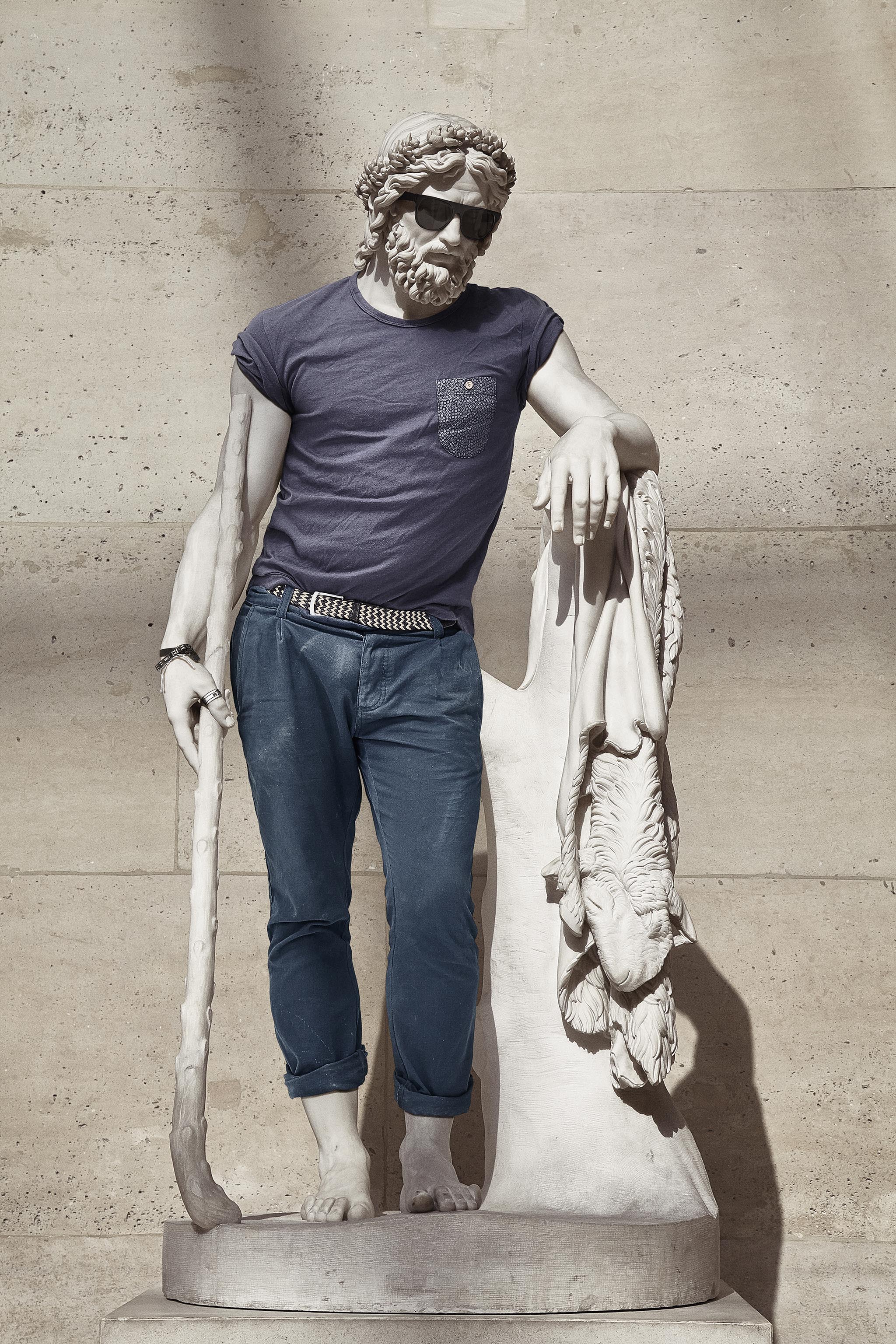 Léo Caillard, Hipster in Stone I, Aristeus Léo Caillard, Hipster in Stone I, Aristeus