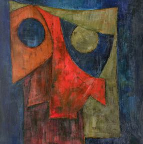 Painting, Rostros sin rostro 34, José Manuel Chamorro Chamorro