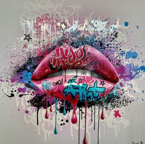 Drucke, Pink Lips, Sarah B.