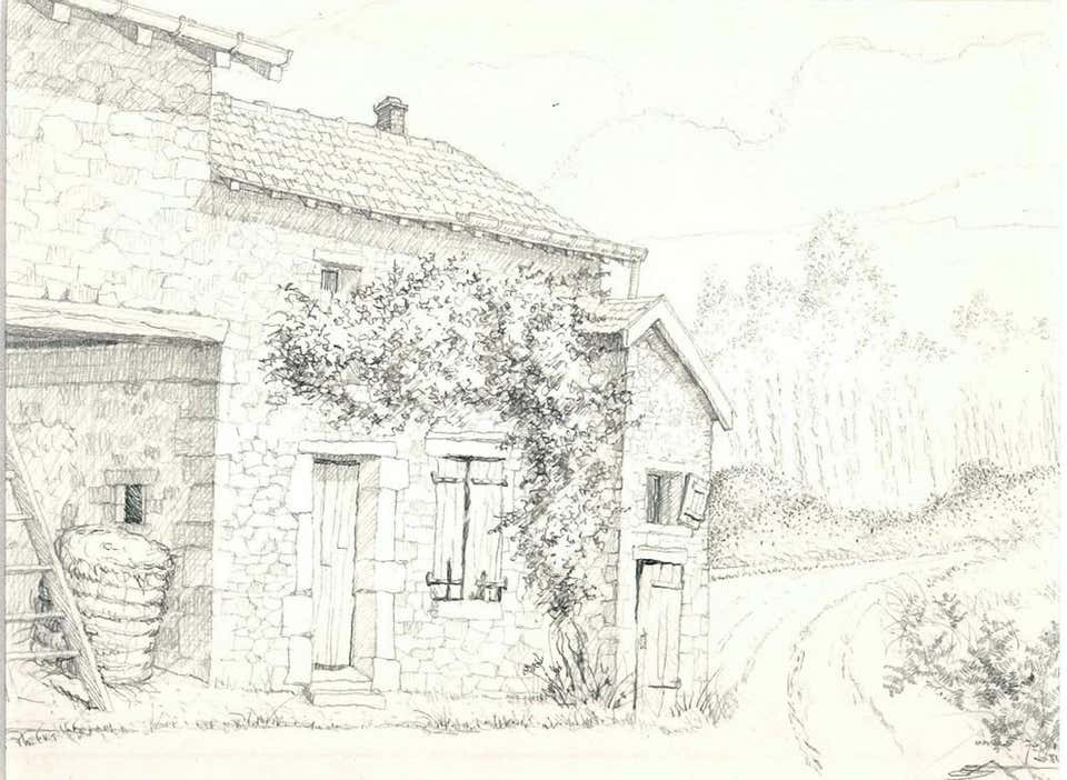 André Roland Brudieux, French rural house André Roland Brudieux, French rural house