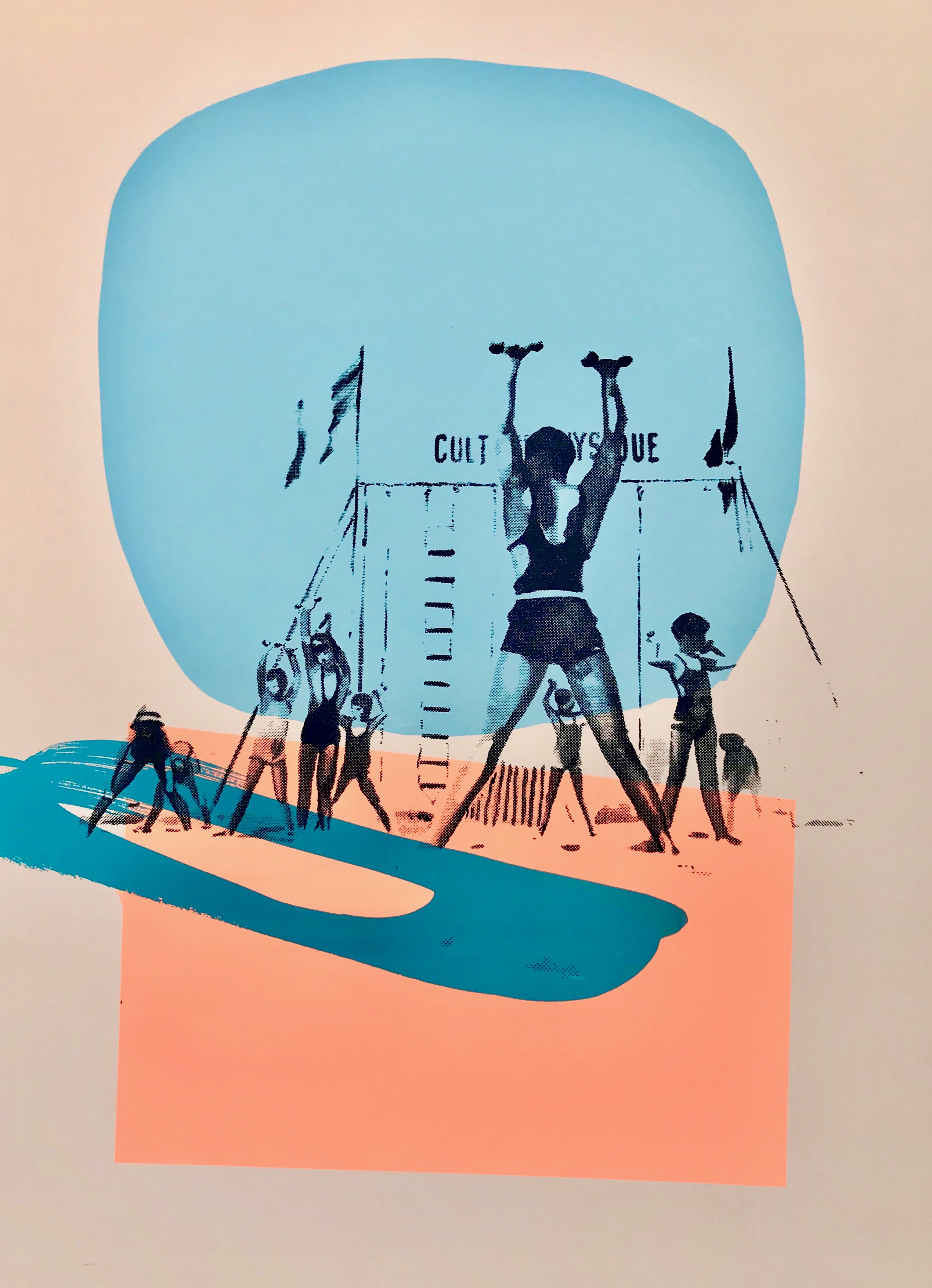 Valérie Betoulaud, Culture Physique - Bleu Orange Valérie Betoulaud, Culture Physique - Bleu Orange