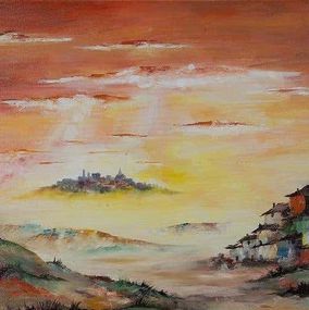 Painting, Dolce Paese N. 2, Oscar Tirelli