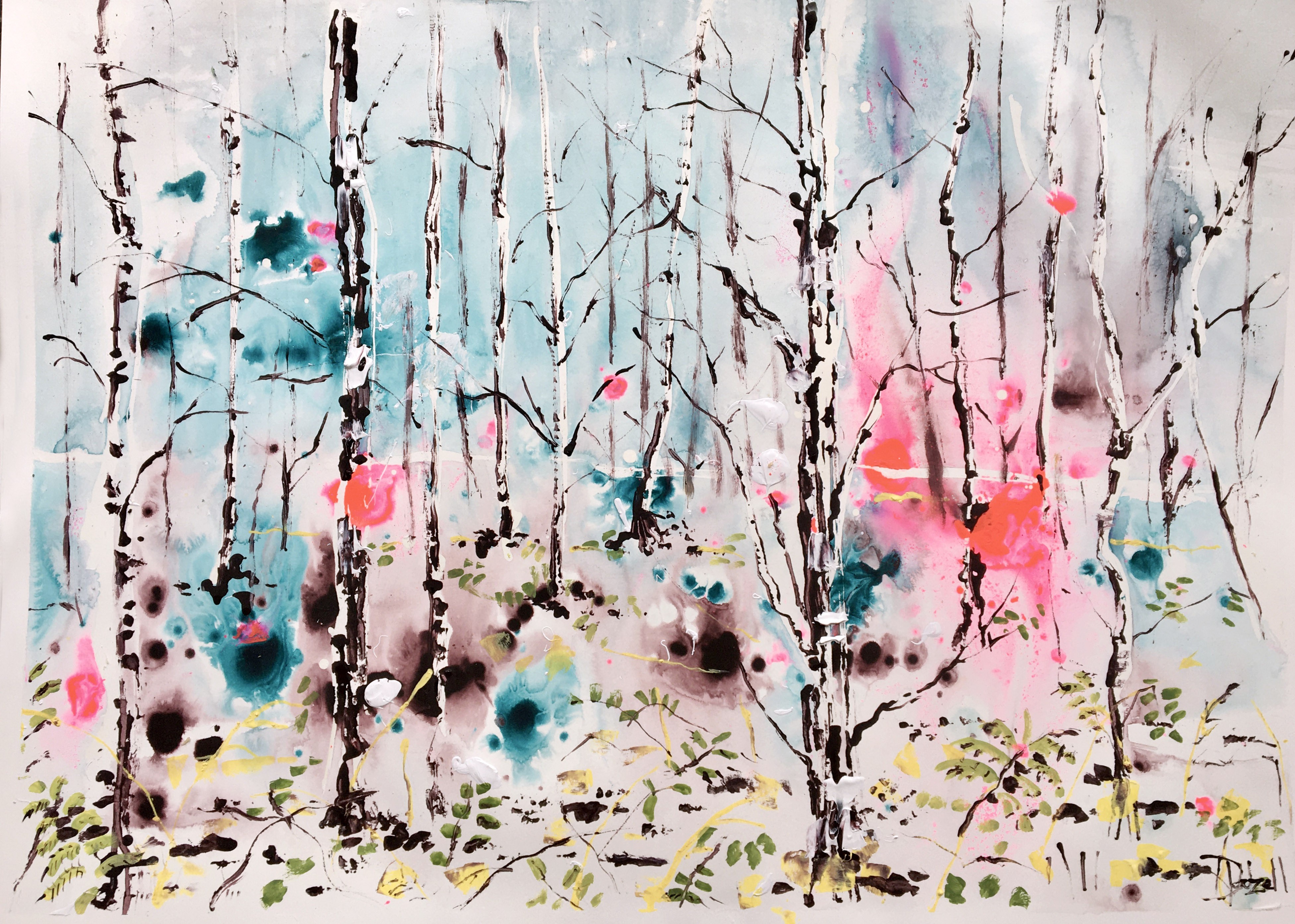 Rachael Dalzell, Winter Forest Rachael Dalzell, Winter Forest