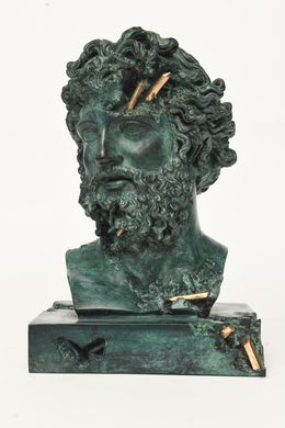 Bronze Eroded Jupiter, Daniel Arsham