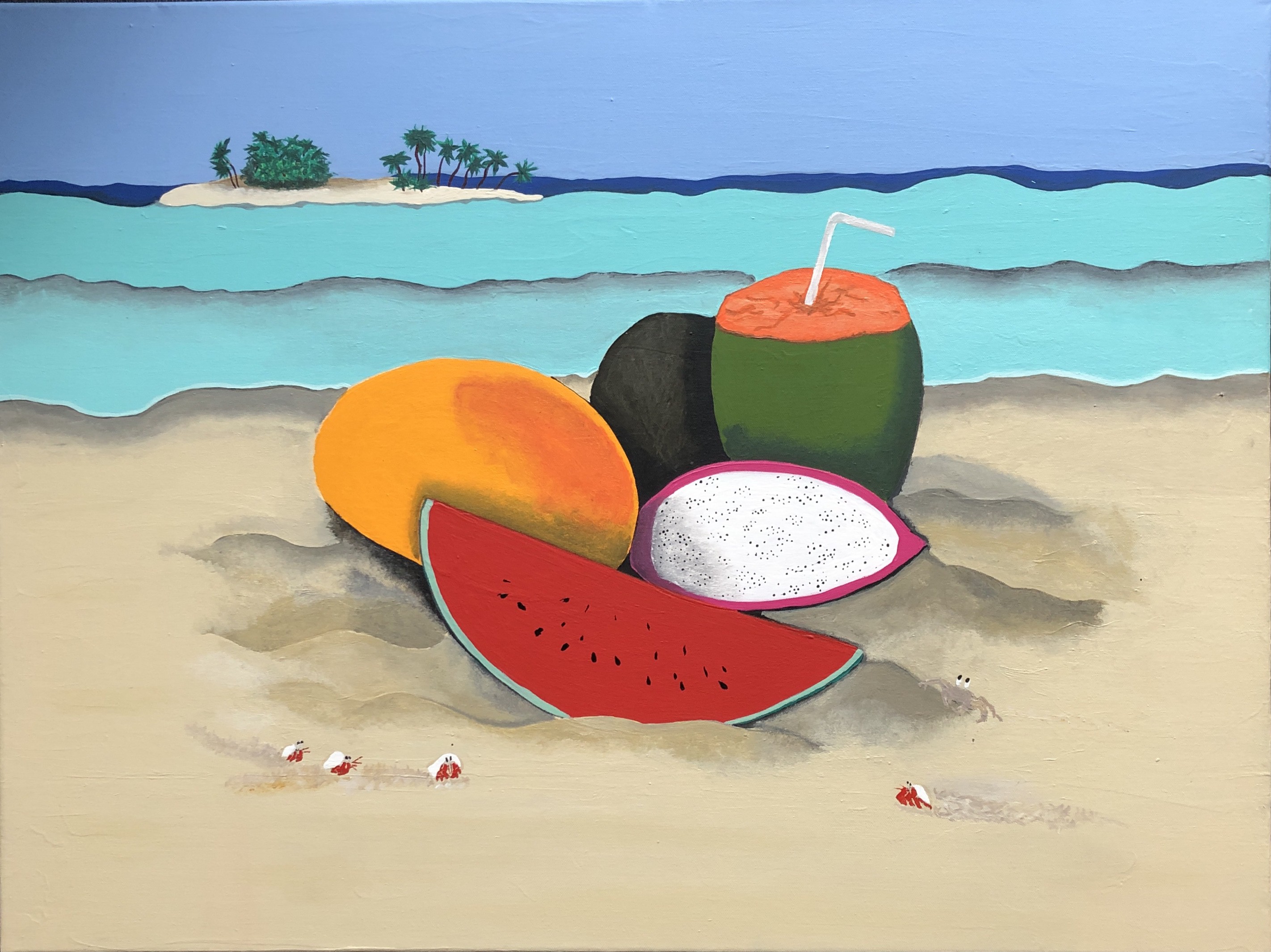 Maud Merouze, Breakfast in the sand Maud Merouze, Breakfast in the sand