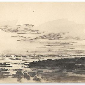 Fine Art Drawings, Black Sea Horizon, Louis-Charles Willaume