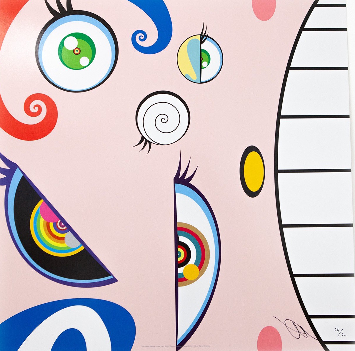 Takashi Murakami, We are the square Jocular Clan (4) Takashi Murakami, We are the square Jocular Clan (4)