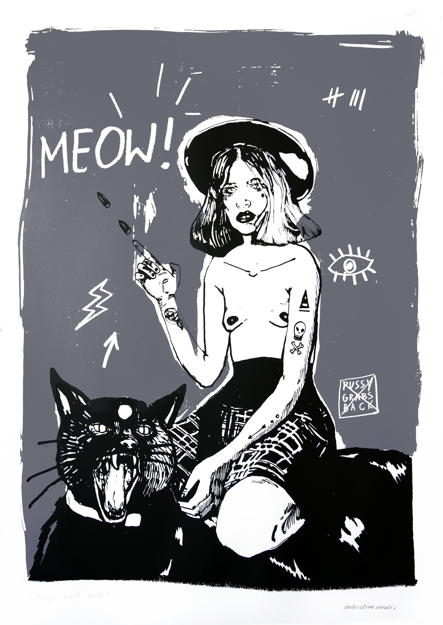 ▷ Pussy Back by Marcelina Amelia, 2019 | Print | Artsper (1051746)