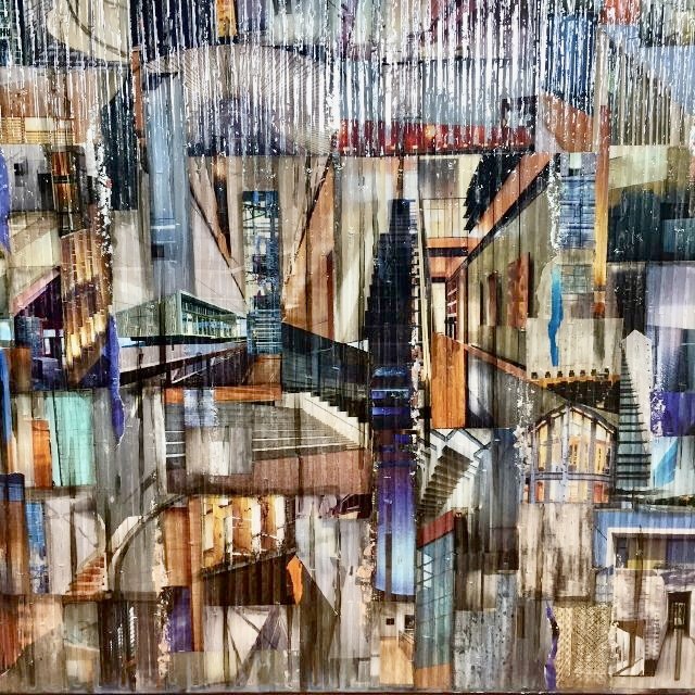 Madonna Phillips, Breakthrough II, Mixed Media Abstract Painting Madonna Phillips, Breakthrough II, Mixed Media Abstract Painting