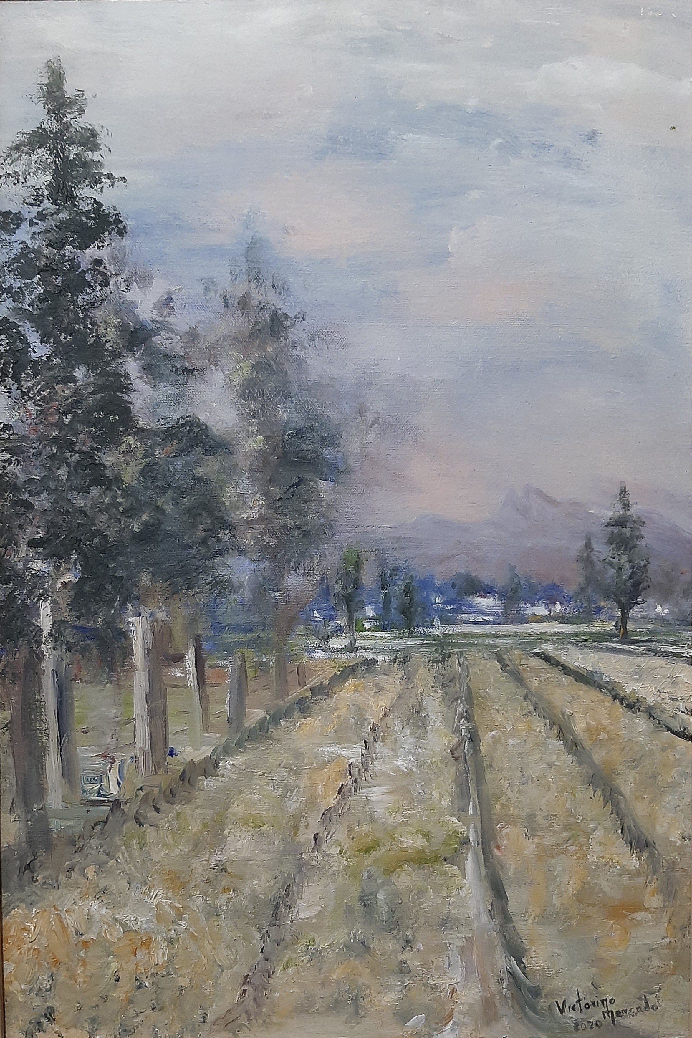 Victorino Mercado, Landscape from Vinto Victorino Mercado, Landscape from Vinto