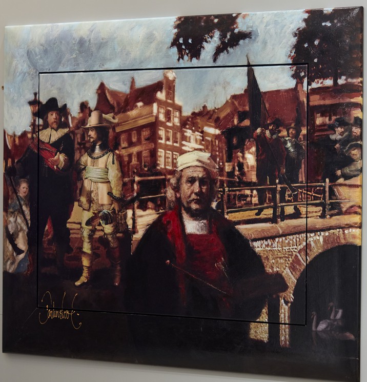 Peter Donkersloot, Nightwatch Amsterdam, Drucke auf Leinwand