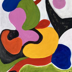 Painting, Bullfighter and bull, Mariam Mouliets
