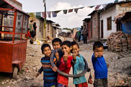 Photographie, Thapathali slum, Kathmandu, Nepal, David Tesinsky