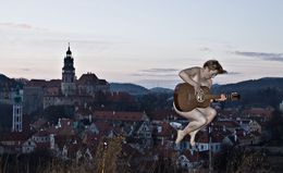 Photographie, Life is good #1, Cesky Krumlov, David Tesinsky