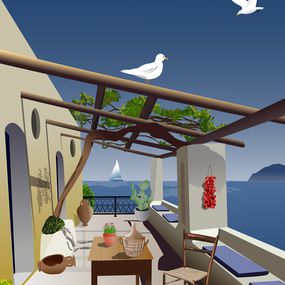 Drucke, Aeolian House - Landscape Collection, Romina Animor Lazzaro