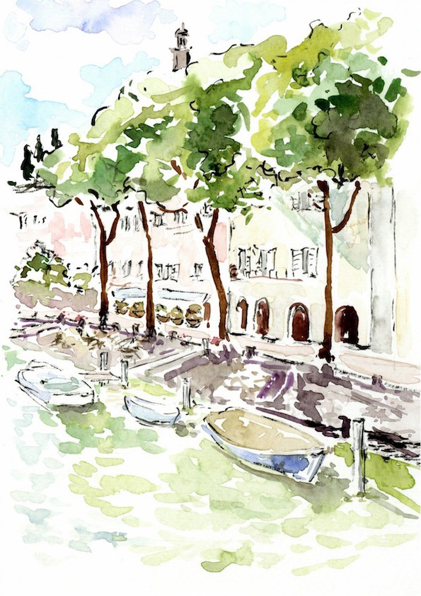 Victoria Zhivotneva, Morcote Village Victoria Zhivotneva, Morcote Village