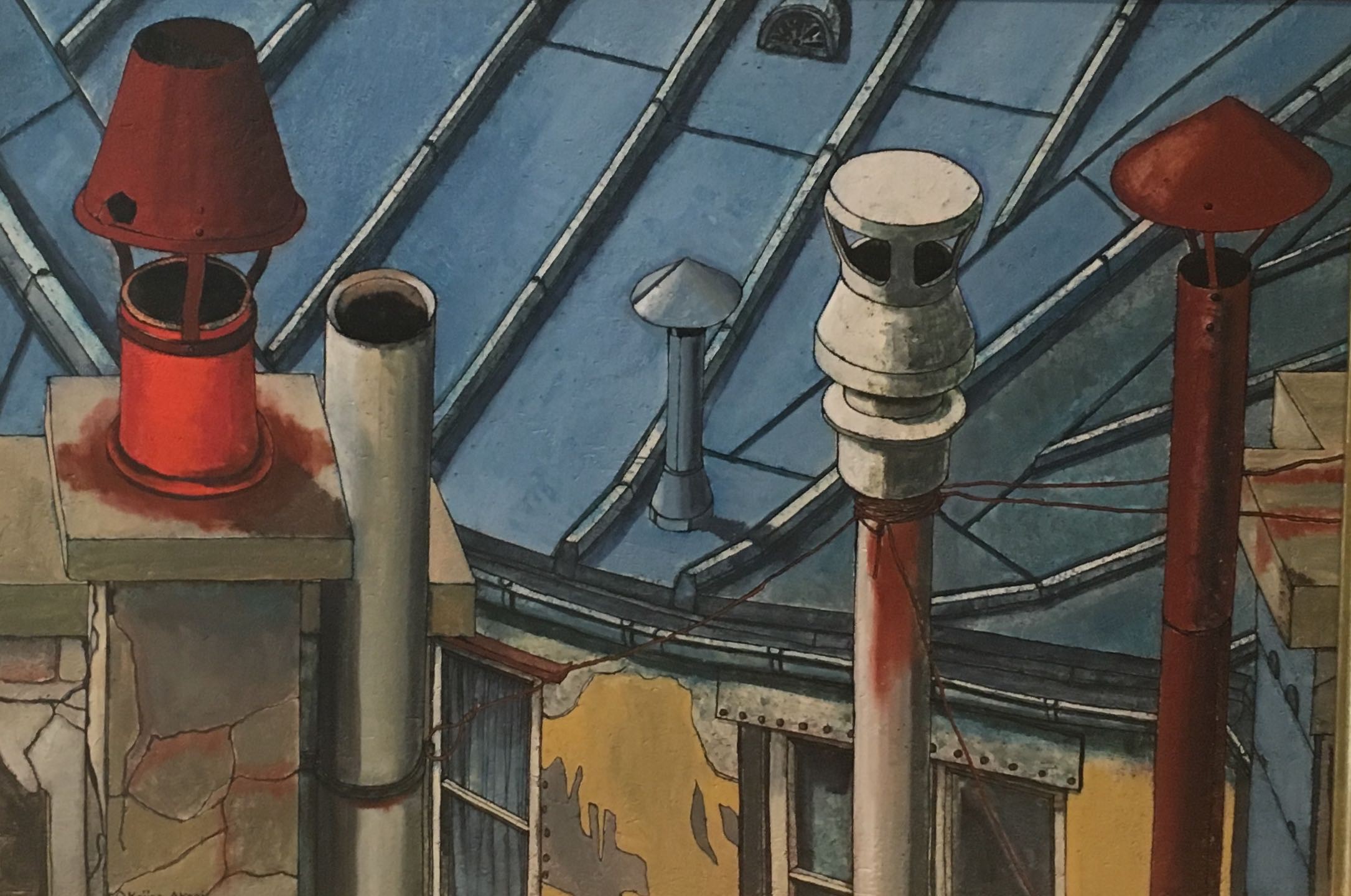 Kojiro Akagi, 1974 Les toits de Paris Roofs Kojiro Akagi, 1974 Les toits de Paris Roofs