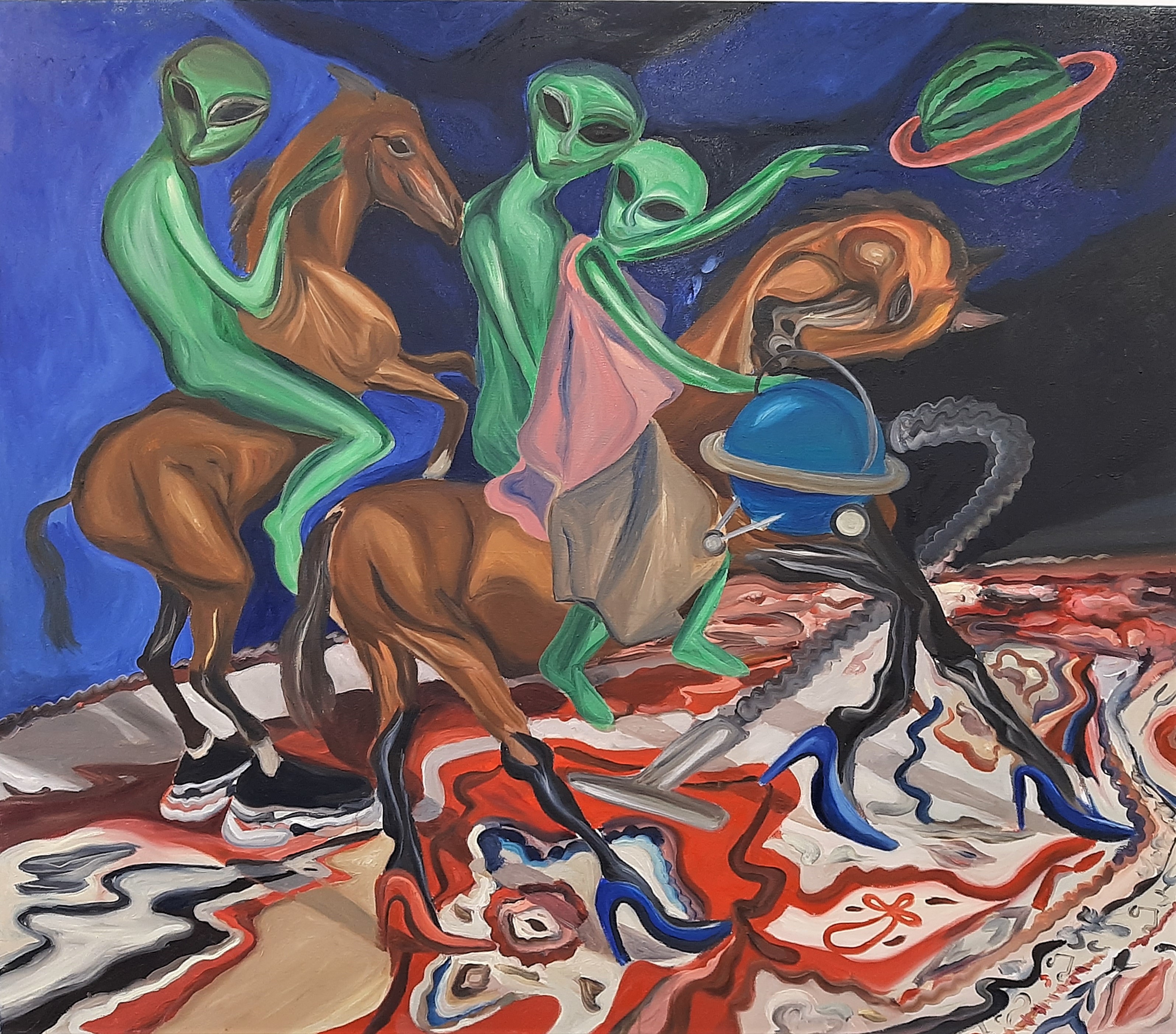 Otto Constantin, Kidnapping from saturn Otto Constantin, Kidnapping from saturn