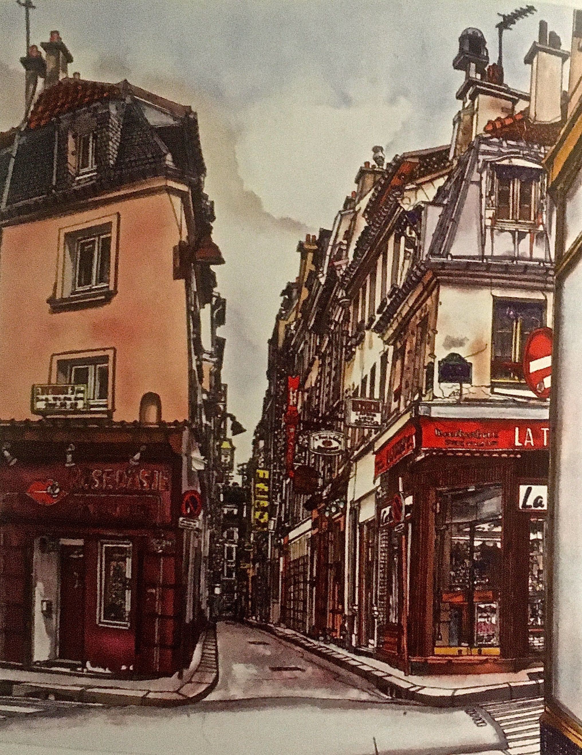Kojiro Akagi, 1985 Paris Rue de Lappe Kojiro Akagi, 1985 Paris Rue de Lappe
