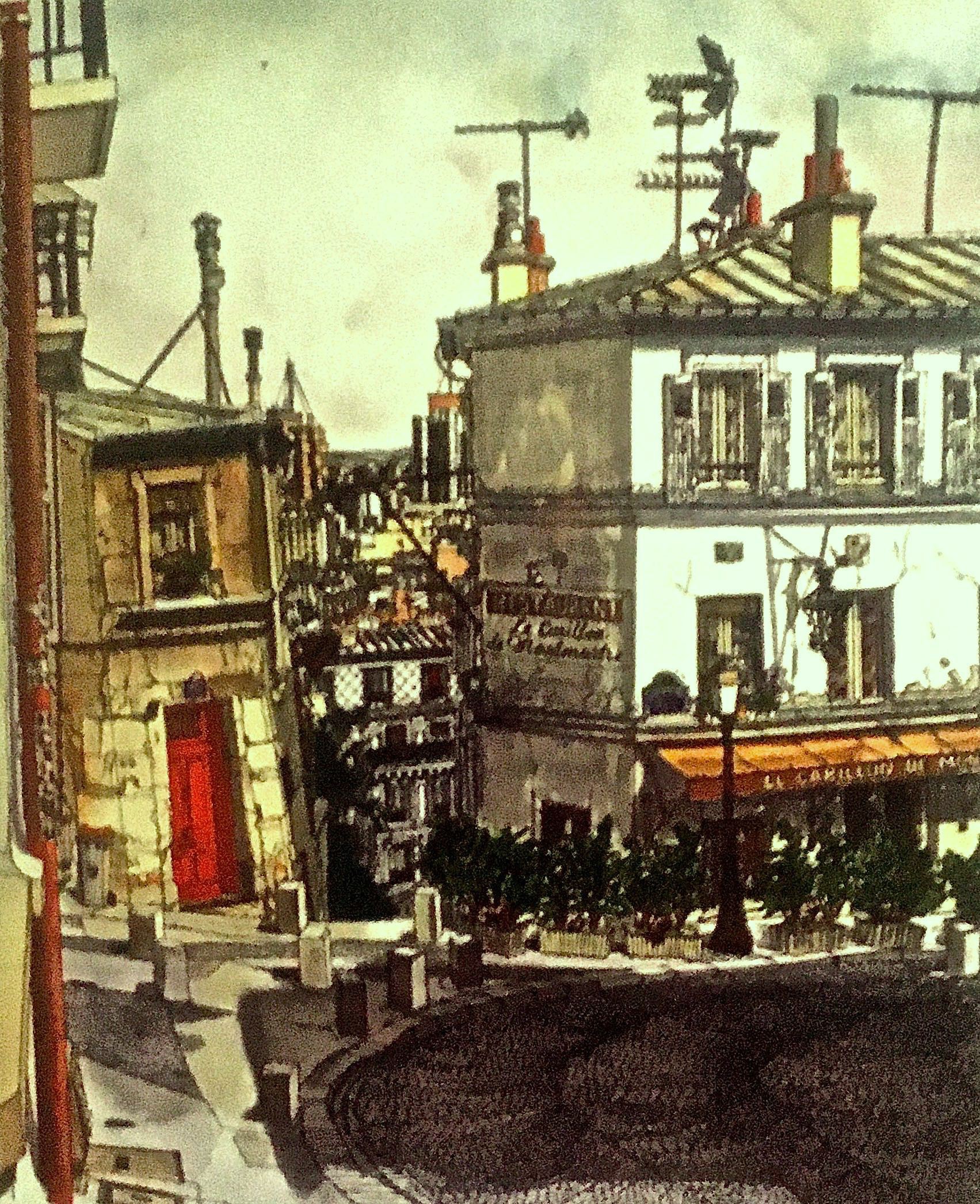 Kojiro Akagi, 1985 Montmartre Rue du Chevalier de La Barre AKAGI Collection Musée Carnavalet Paris Kojiro Akagi, 1985 Montmartre Rue du Chevalier de La Barre AKAGI Collection Musée Carnavalet Paris
