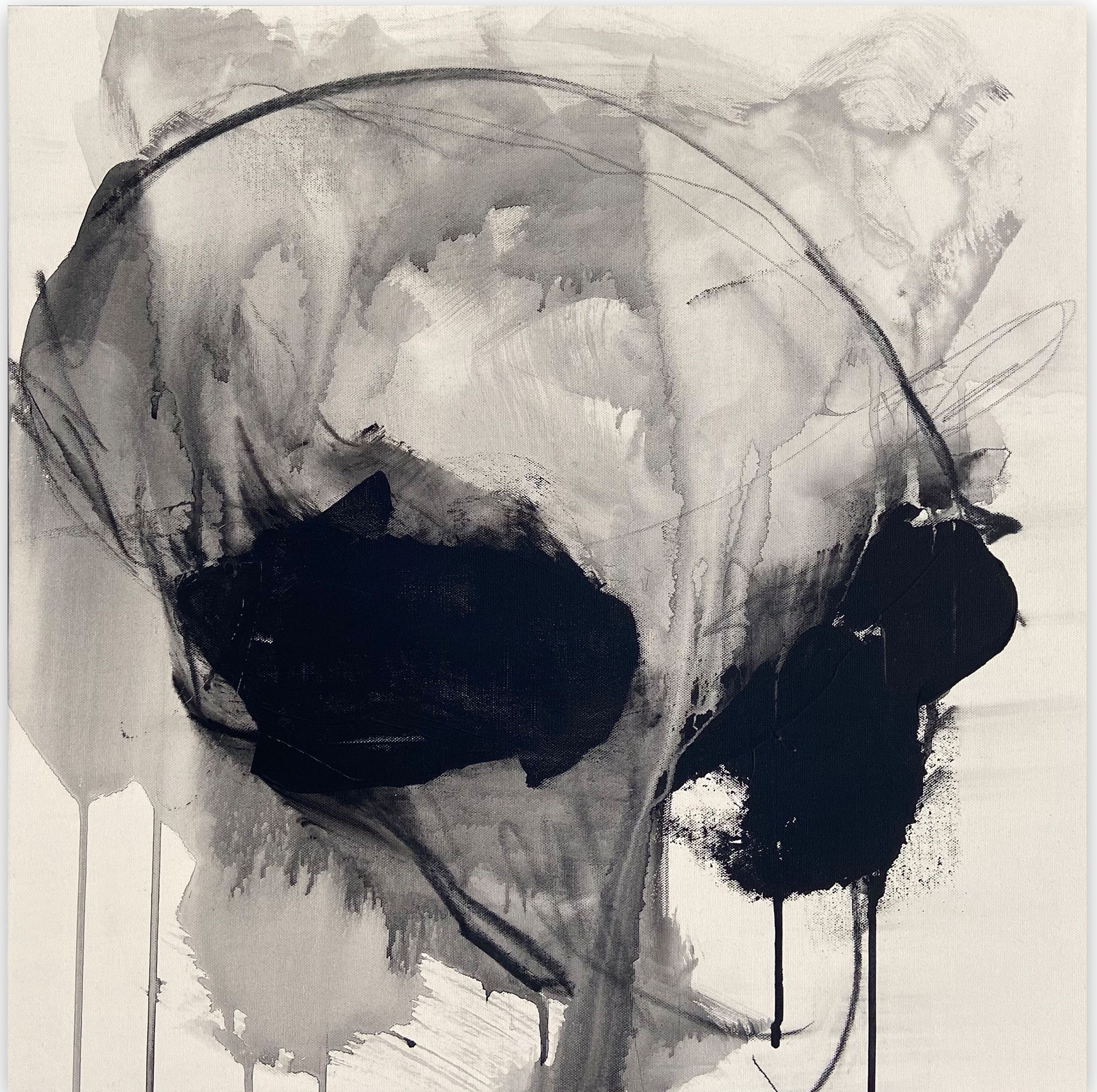 Adrienn Krahl, Monochrome abstraction Part 2 (Abstract painting) Adrienn Krahl, Monochrome abstraction Part 2 (Abstract painting)