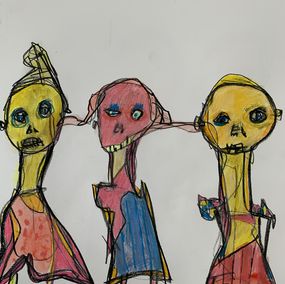 Zeichnungen, Tangled, Bunkt_