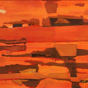 Peinture, Coucher de soleil, Florence Boré