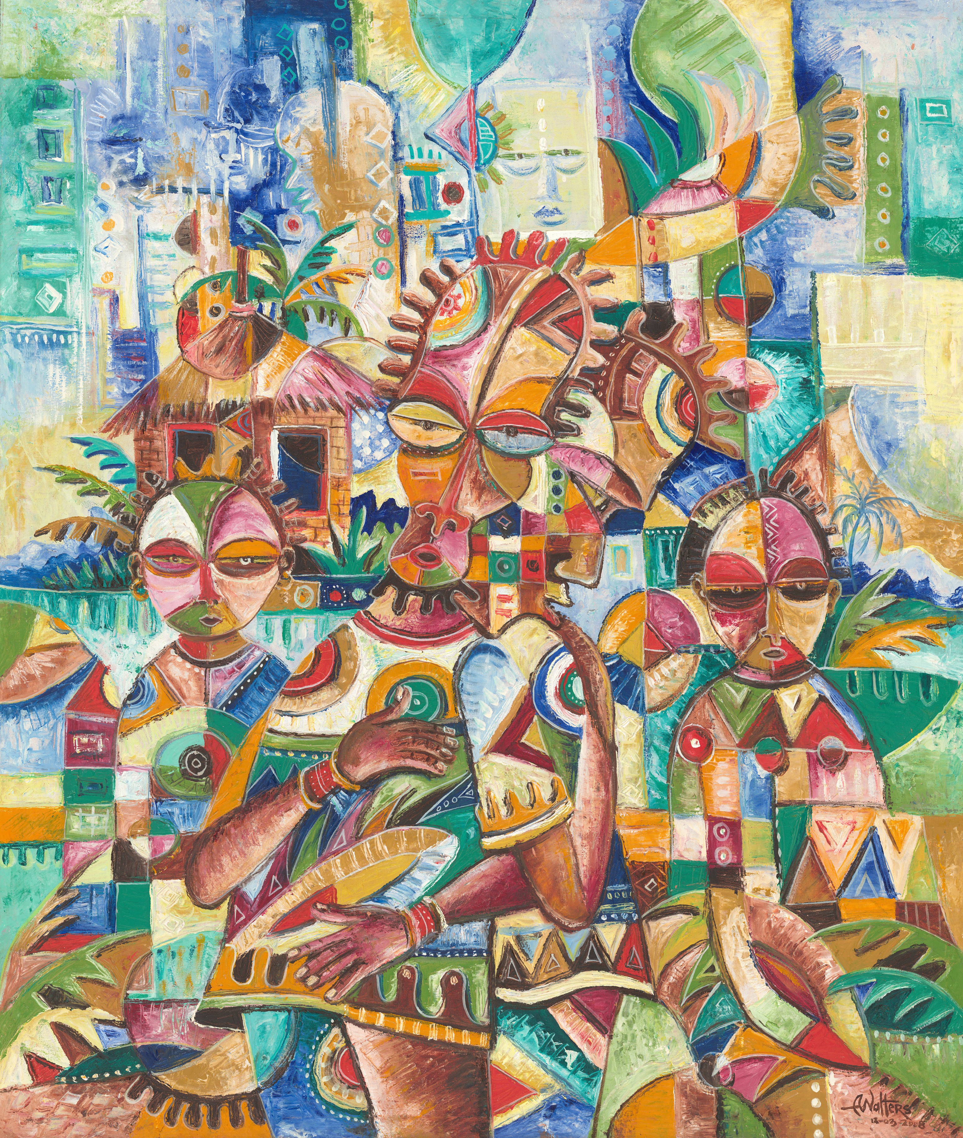 Angu Walters, Welcome giclée art print Angu Walters, Welcome giclée art print