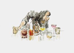 Print, Aperitif time, Victoria Zhivotneva
