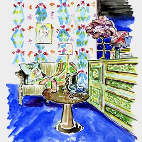 Print, Matthew Williams Interior 1, Victoria Zhivotneva