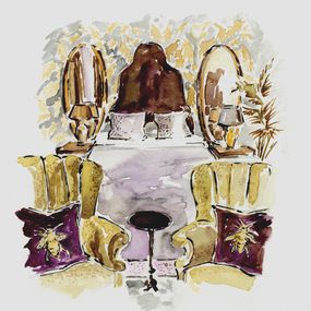 Print, Matthew Williams Interior 2, Victoria Zhivotneva