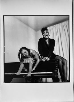 Dee Dee Bridgewater and Daughter China Moses, Paris, Jean-Michel Voge