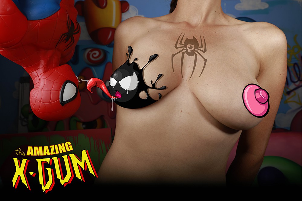 Gum, Cécile x Spiderman Gum, Cécile x Spiderman